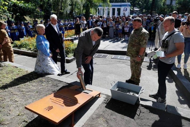 Віталій Кличко: У столиці завершують спорудження Меморіалу пам’яті загиблим киянам – захисникам України