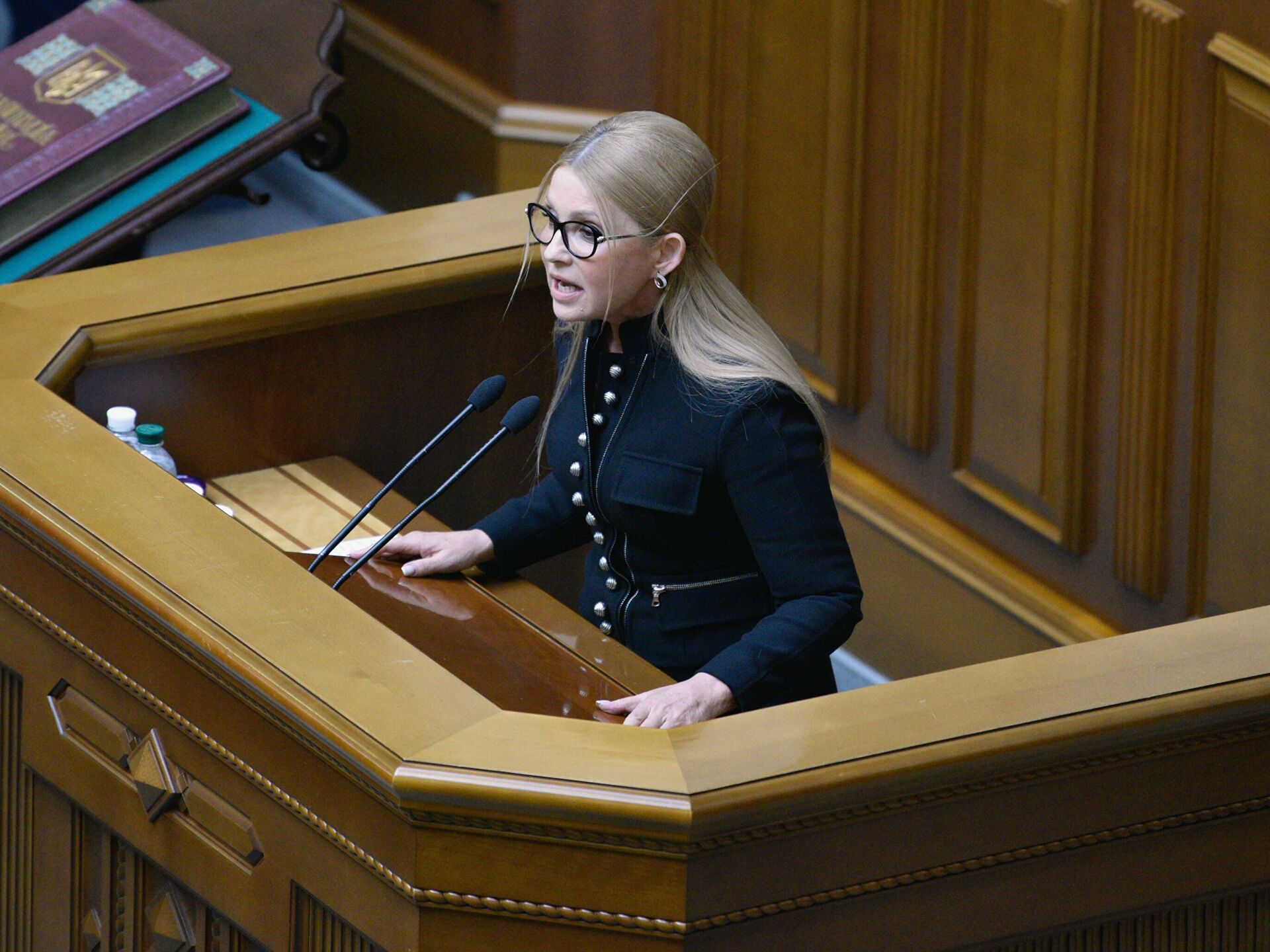 Тимошенко обурена робочим планом Ради на цей робочий тиждень
