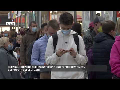 Від сьогодні невакцинованих відсторонятимуть від роботи