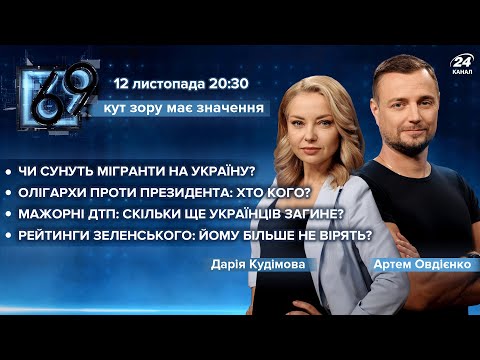 🔴 Чи підуть мігранти з Білорусі в Україну / Рейтинг Зеленського падає / ДТП у Харкові | 69
