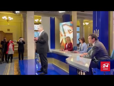 Порошенко ввірвався в прямий ефір Ради і влаштував скандал
