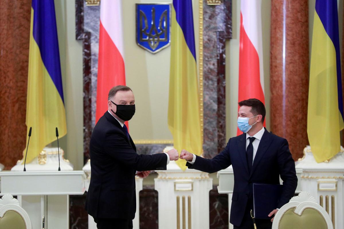 Зеленський зустрінеться з президентом Польщі