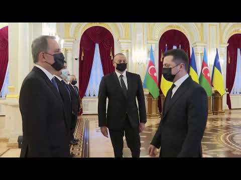 Зеленський зустрівся з президентом Азербайджану