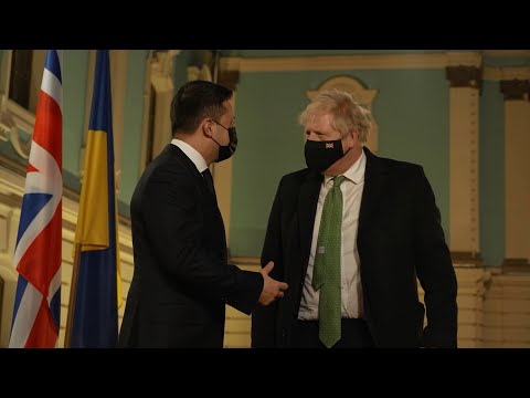 Джонсон прибув в Україну / Зустріч з Зеленським