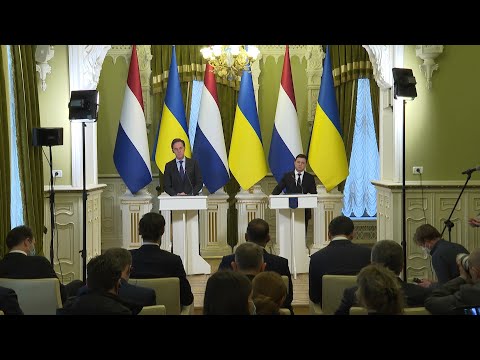 Володимир Зеленський зустрівся з прем’єром Нідерландів: обговорили ескалацію на кордоні