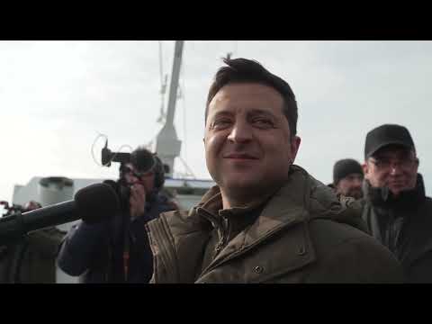 Зеленський катером направився в зону ООС: перевіряє охорону кордону