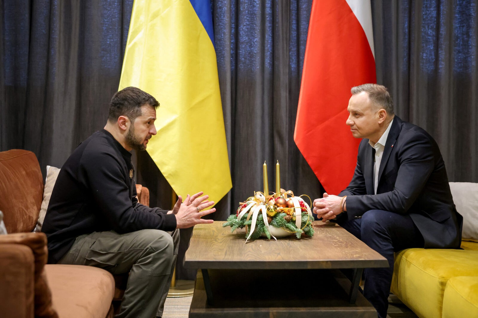 Дуда, під час зустрічі з Зеленським, підтвердив свою постійну підтримку України і анонсував візит Туска