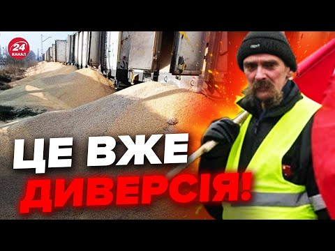 СКАНДАЛИ з нашим зерном у ПОЛЬЩІ загострюється. Фермери йдуть на кордони ІНШИХ КРАЇН