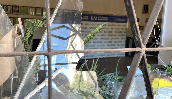 У Кривому Розі російський удар пошкодив будівлю «Суспільного»