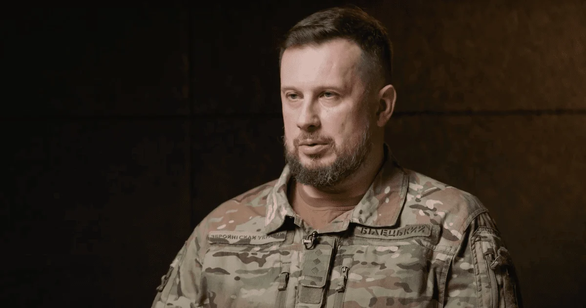 Білецький: Угруповання Центр стабілізувало Словʼянсько-Краматорський напрямок, де раніше були величезні втрати