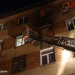 У Харкові через пожежу в багатоповерхівці загинула людина, п’ятеро постраждали