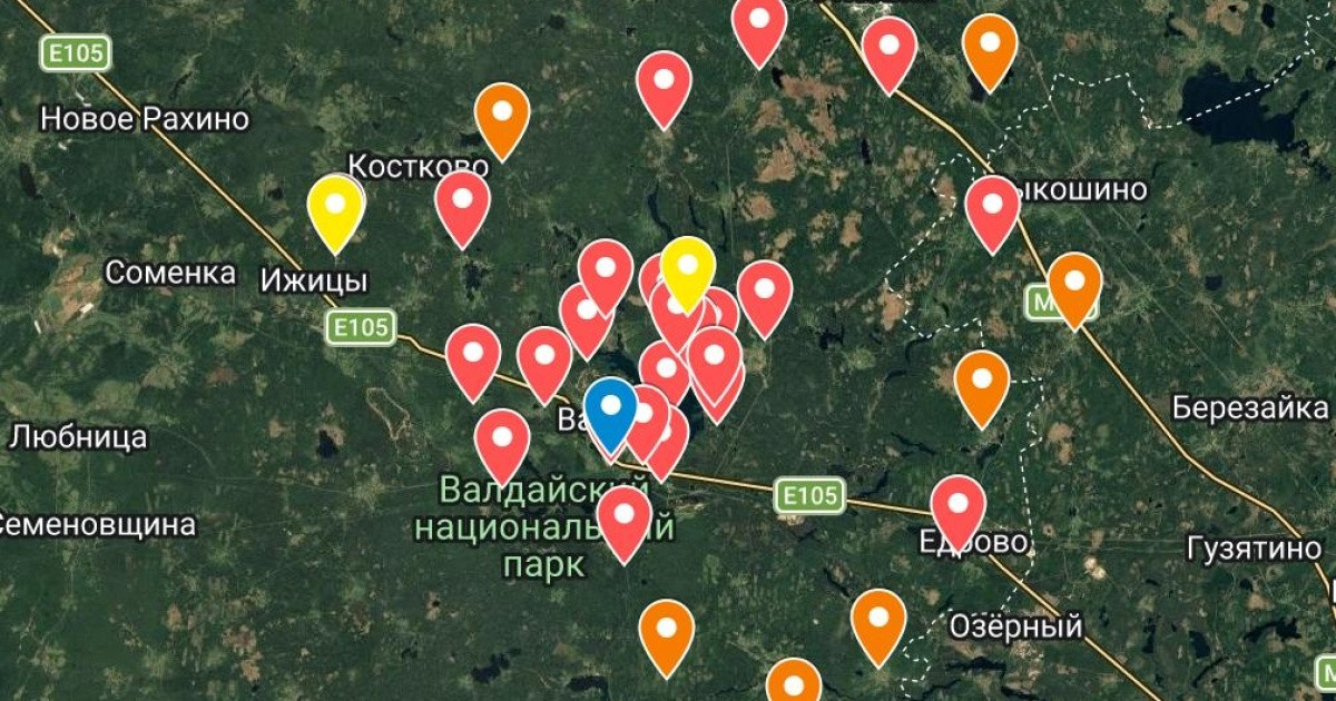 Навколо резиденції Путіна на Валдаї збудували ще 16 позицій ППО